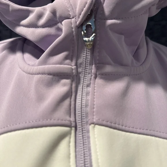 Deal 🔥🔥🔥NWT! Women's SPYDER Pastel Lilac FULL  Zip Hooded Jacket SPFGM225-533 - Picture 3 of 9